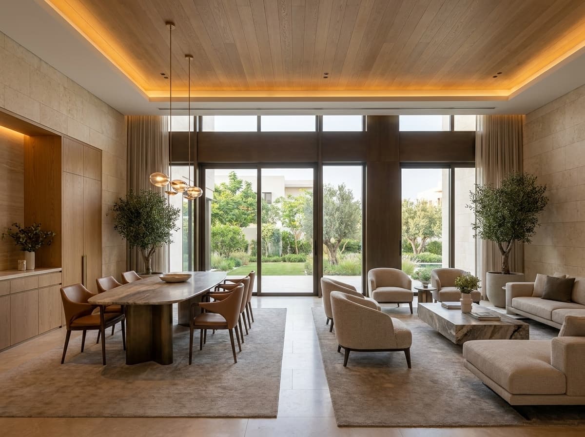 Al Nour Private Villa — dining interior